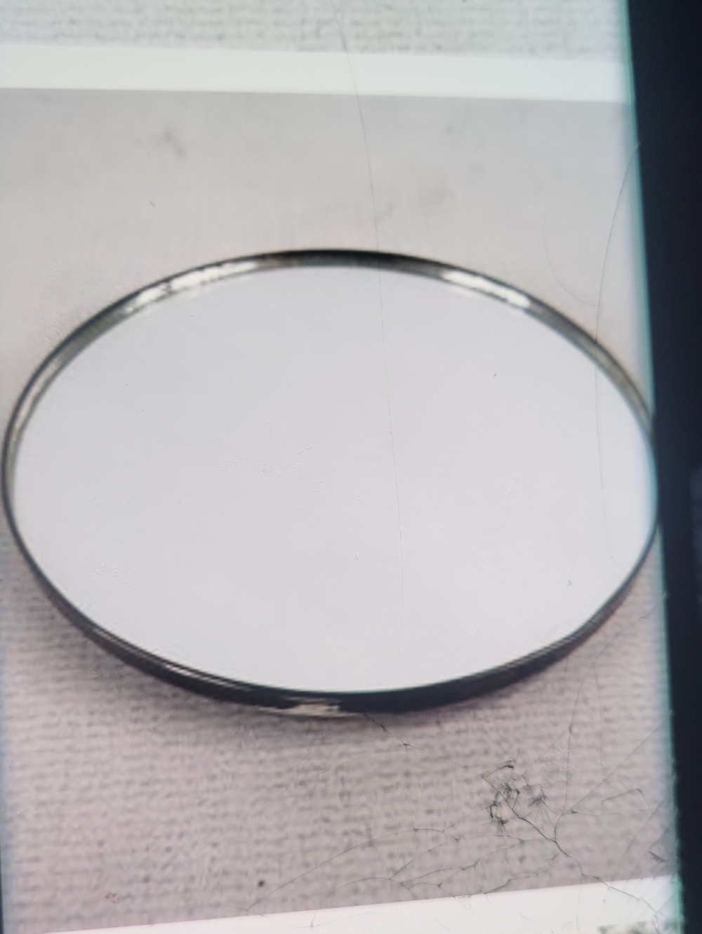 Towle Sterling Silver Repouse Compact/Mirror Purse Mirror With Rare  Pouch - Picture 5 of 5